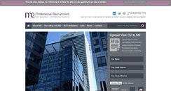 Desktop Screenshot of m2recruitment.co.uk