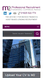 Mobile Screenshot of m2recruitment.co.uk