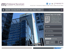 Tablet Screenshot of m2recruitment.co.uk